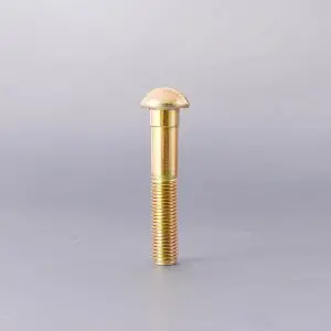 High Strength Round Oval Head Egg Neck Bolt Zinc Plated Oval Neck Track Bolts